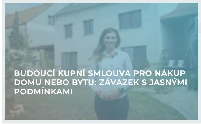 budouci kupni smlouva
