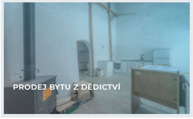 prodej bytu dedictvi